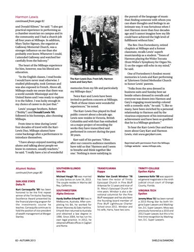 Alumni Notes, Continued, Autumn 2013